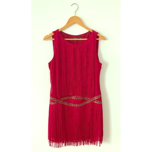 Ark & Co Dresses & Skirts - Ark & Co Fringe Dress